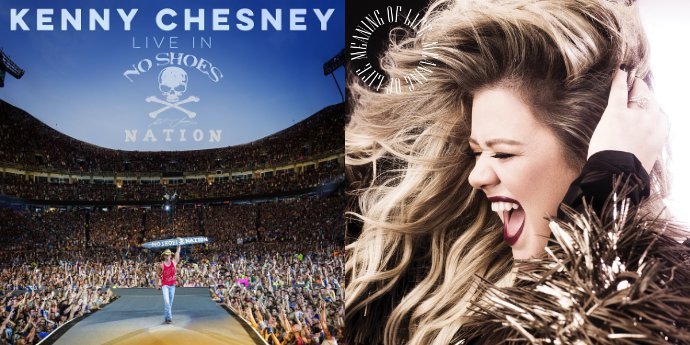 Kenny Chesney Beats Kelly Clarkson, Scores Eighth No. 1 Album on Billboard 200
