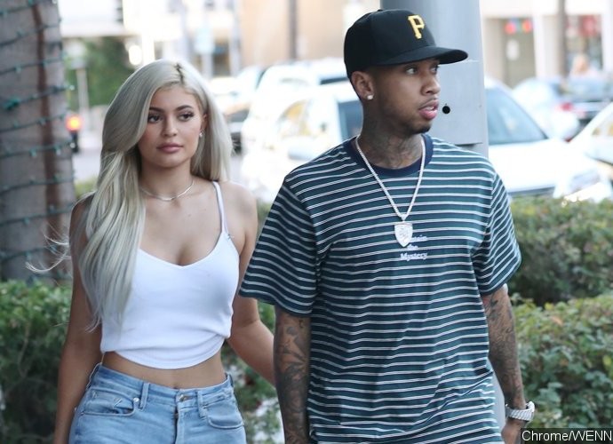 Kylie Jenner Is Obsessed With Tyga - She Still Has Photos of Him All Over Her House