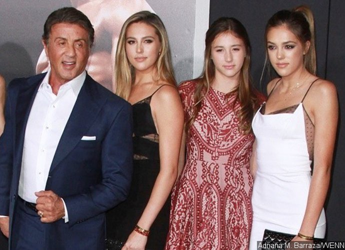 Sylvester Stallone S 3 Daughters Chosen As Miss Golden Globe 2017