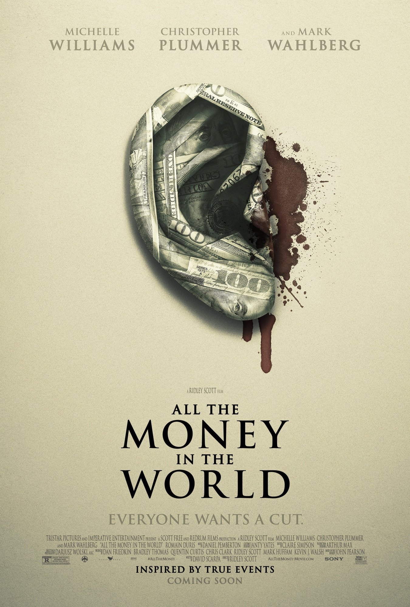 Poster of Sony Pictures' All the Money in the World (2017)