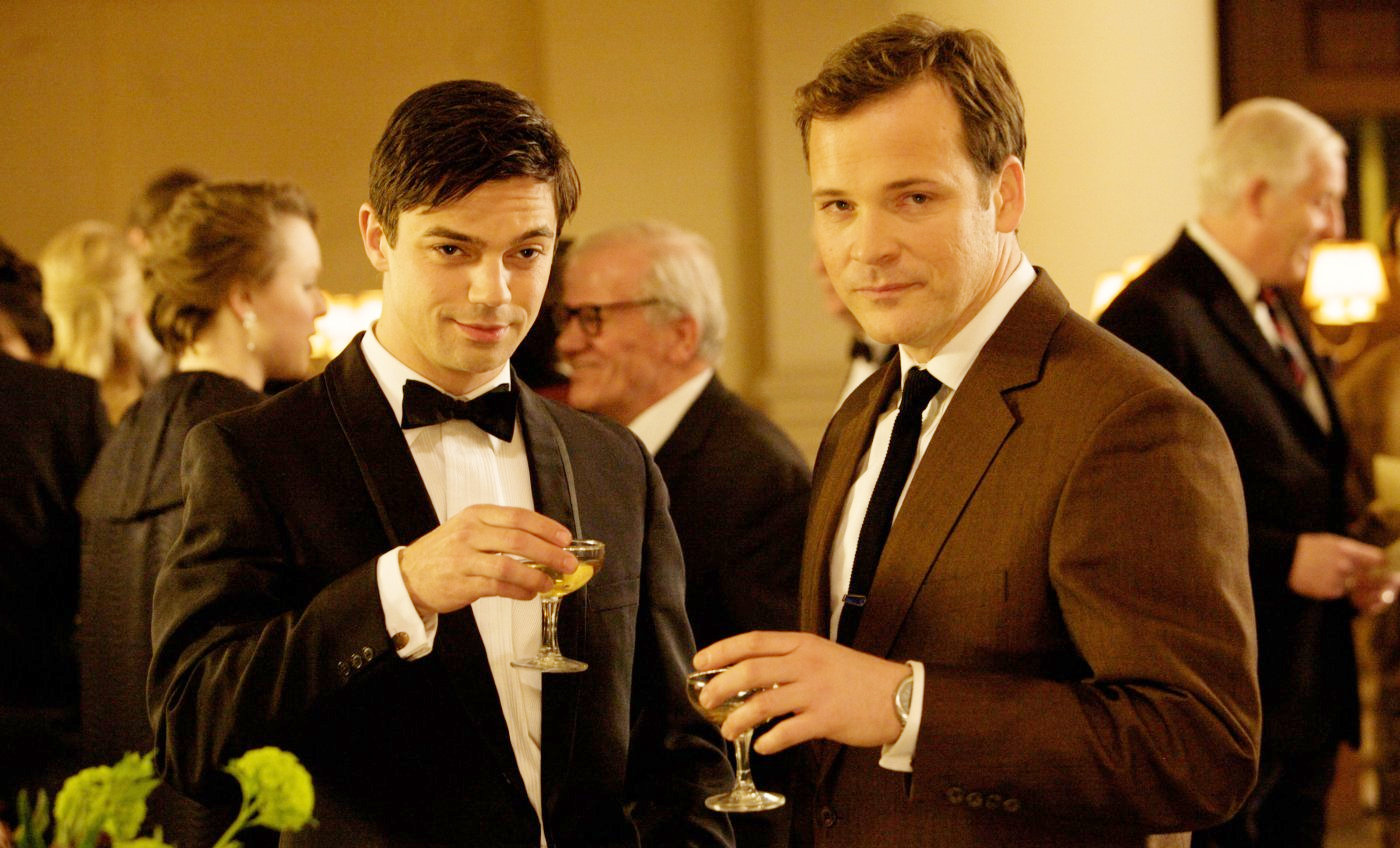 Dominic Cooper stars as Danny and Peter Sarsgaard stars as David in Sony Pictures Classics' An Education (2009)