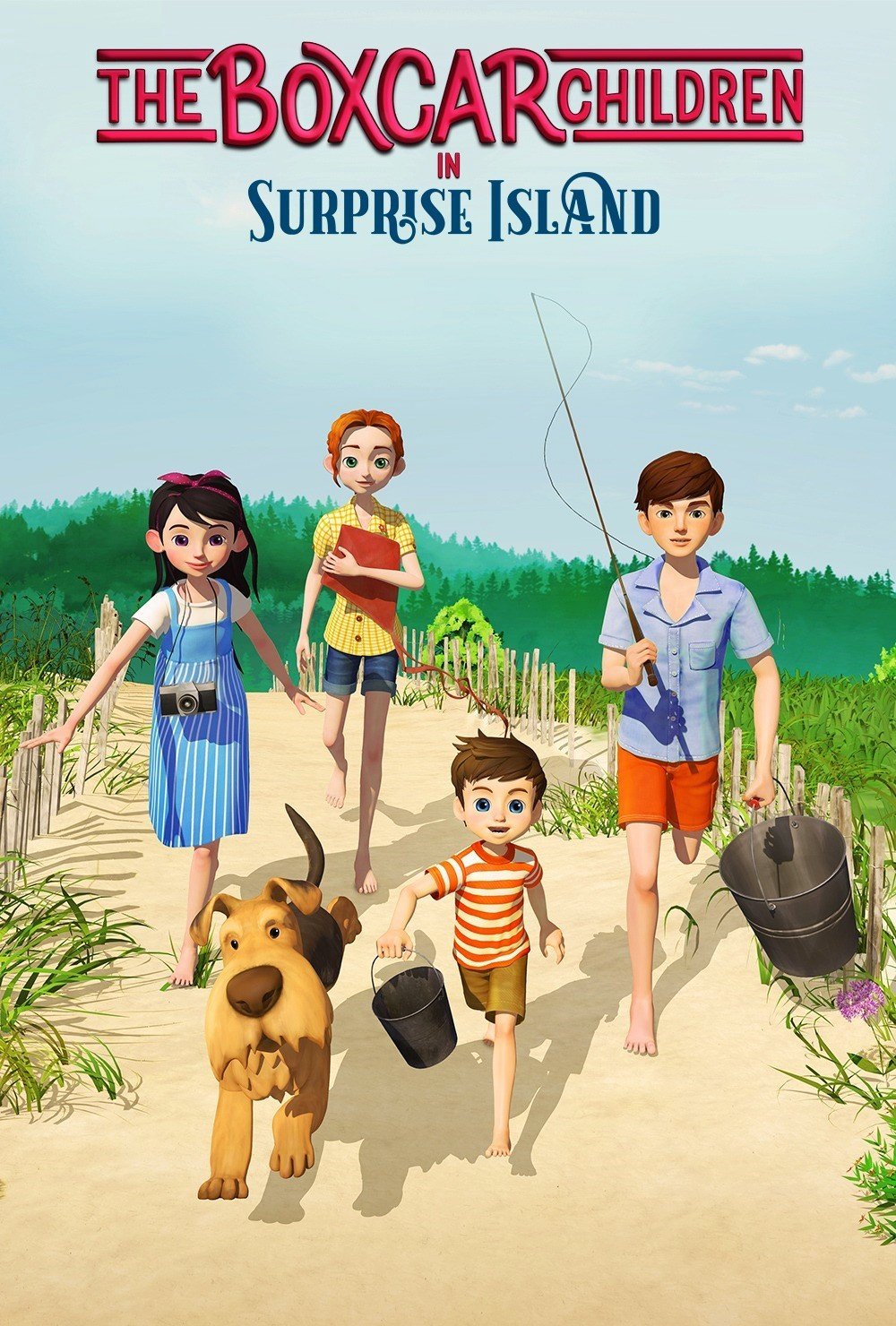 Poster of Shout! Studios' The Boxcar Children: Surprise Island (2018)
