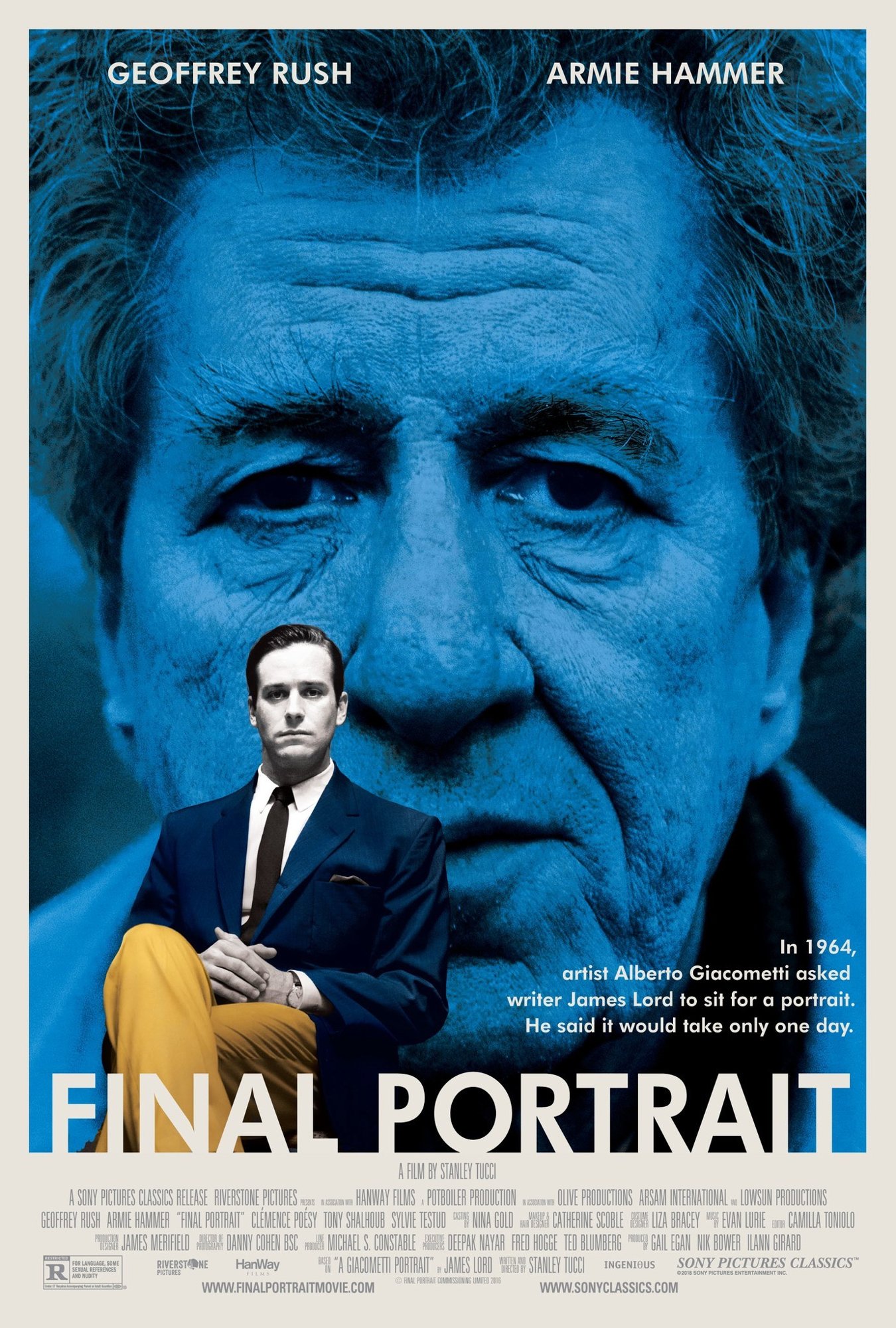 Poster of Sony Pictures Classics' Final Portrait (2018)