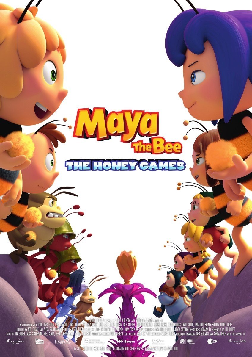 Poster of Shout! Factory's Maya the Bee: The Honey Games (2018)