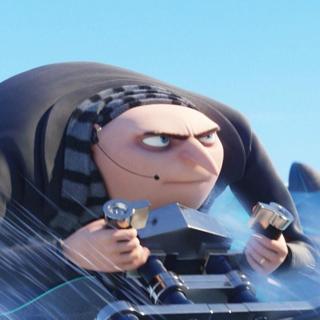 Gru and Lucy Wilde from Universal Pictures' Despicable Me 3 (2017)