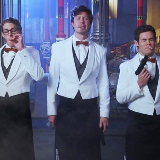 Blake Anderson, Anders Holm and Adam DeVine in Netflix's Game Over, Man! (2018)