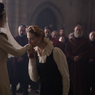 Marion Cotillard stars as Lady Macbeth and Elizabeth Debicki stars as Lady Macduff in The Weinstein Company's Macbeth (2015)