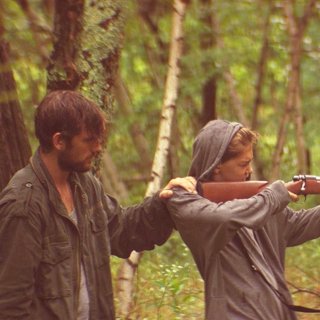 Alex Pettyfer stars as Nick and Emily Althaus stars as Kelly in Vertical Entertainment's The Strange Ones (2018)