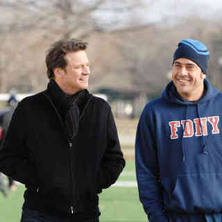 Colin Firth stars as Richard Bratton and Jeffrey Dean Morgan stars as Patrick Sullivan in Yari Film Group Releasing's The Accidental Husband (2009)