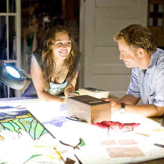 Miley Cyrus stars as Veronica 'Ronnie' Miller and Greg Kinnear stars as Steve Miller in Walt Disney Pictures' The Last Song (2010)
