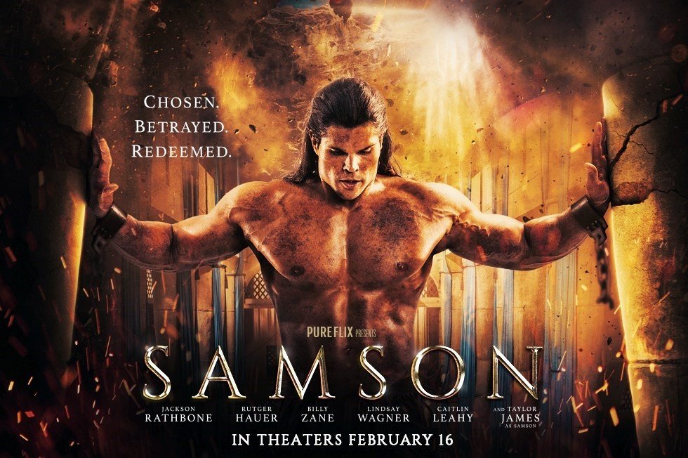 Poster of Pure Flix Entertainment's Samson (2018)
