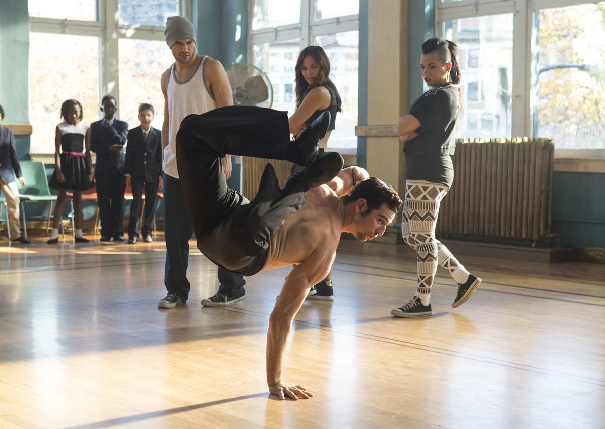 Ryan Guzman, Briana Evigan and Christopher Scott in Summit Entertainment's Step Up All In (2014). Photo credit by James Dittger.