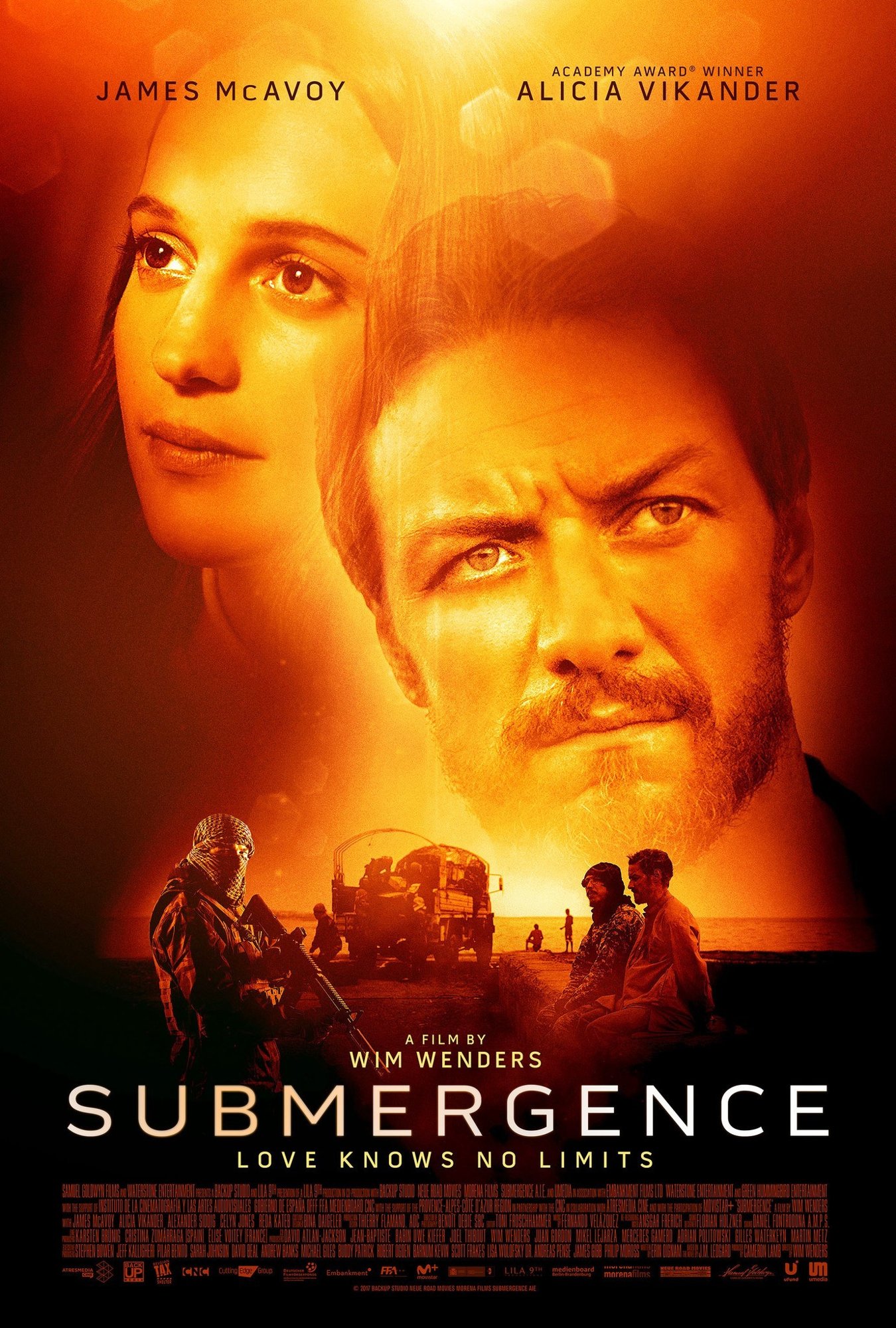 Poster of Samuel Goldwyn Films' Submergence (2018)