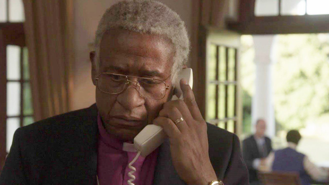 Forest Whitaker stars as Desmond Tutu in Saban Films' The Forgiven (2018)
