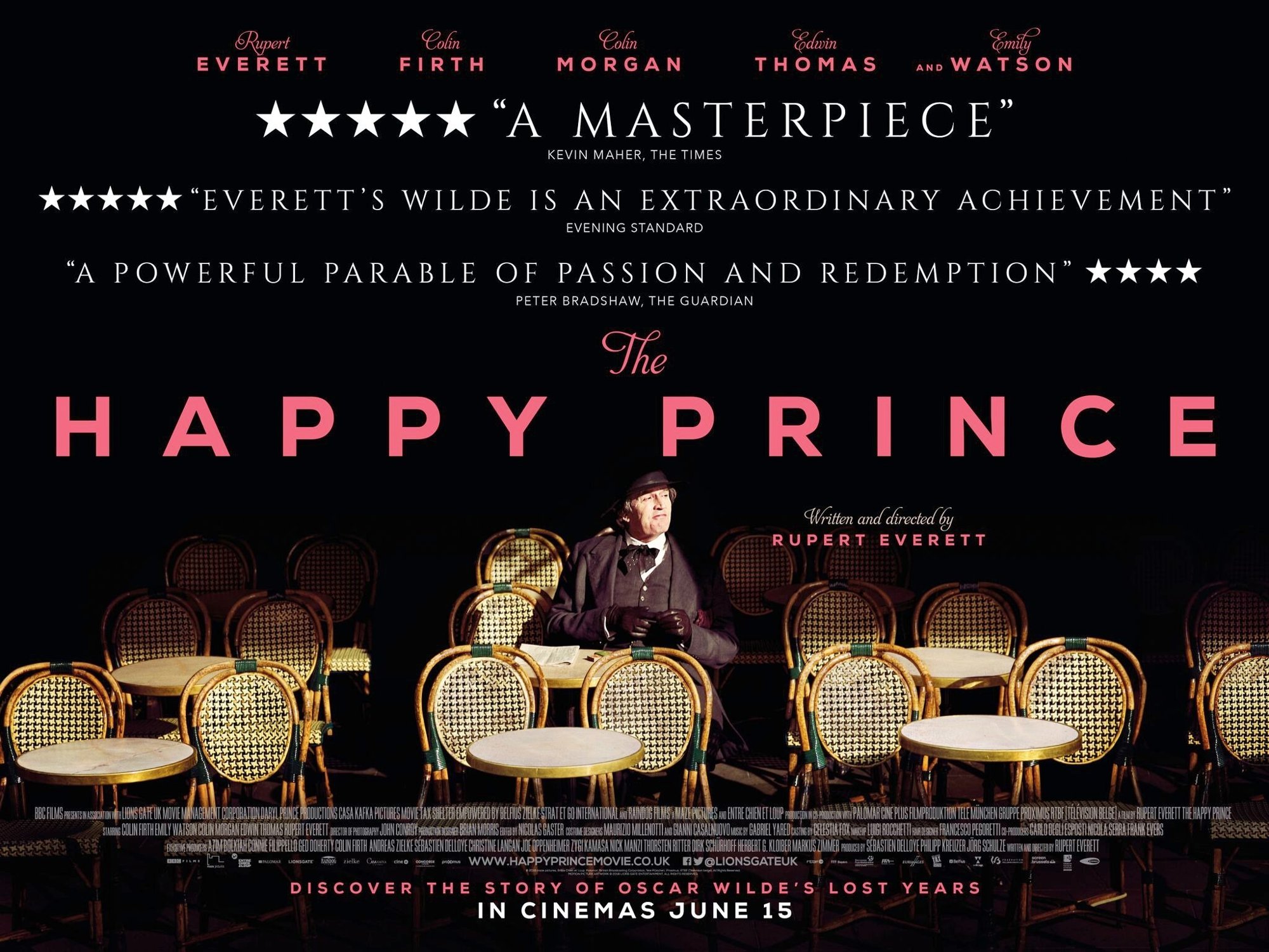 Poster of Sony Pictures Classics' The Happy Prince (2018)