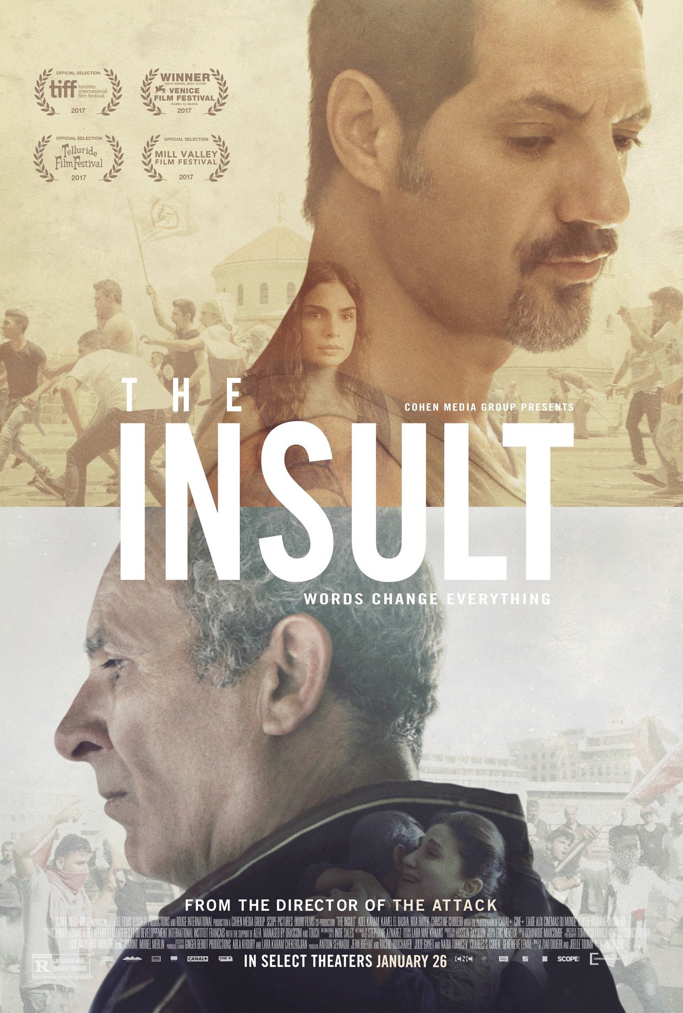 Poster of Cohen Media Group's The Insult (2018)