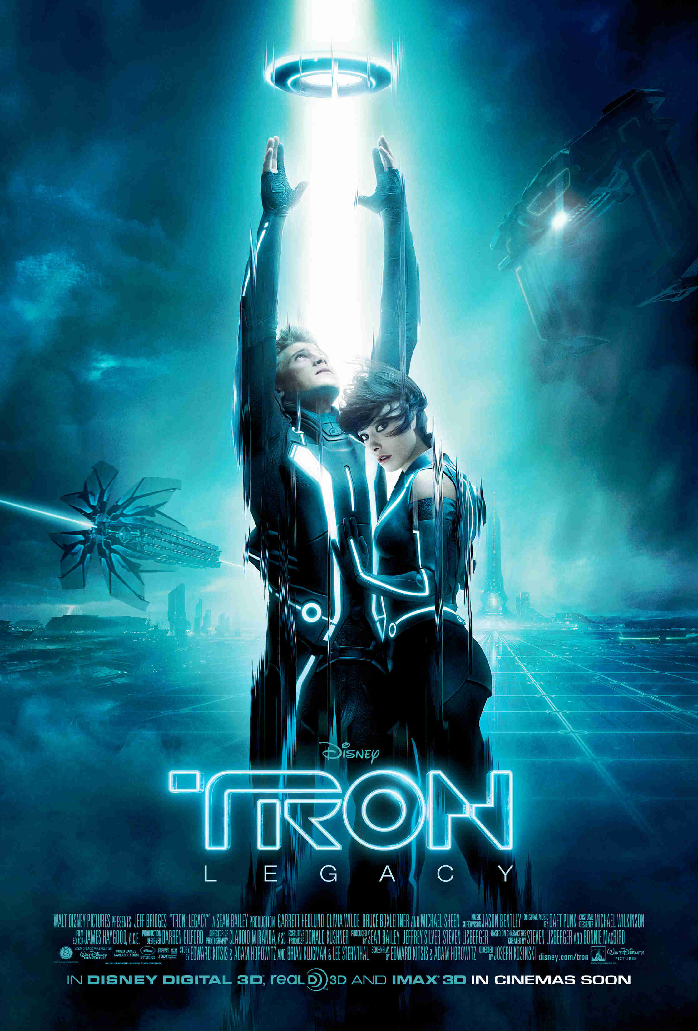 Poster of Walt Disney Pictures' Tron Legacy (2010)