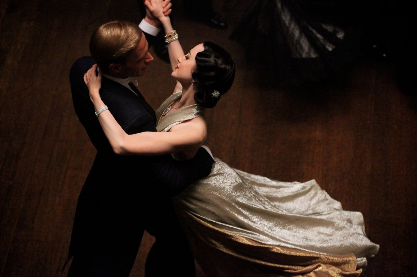 James D'Arcy stars as King Edward VIII and Andrea Riseborough stars as Wallis in The Weinstein Company's W.E. (2012)
