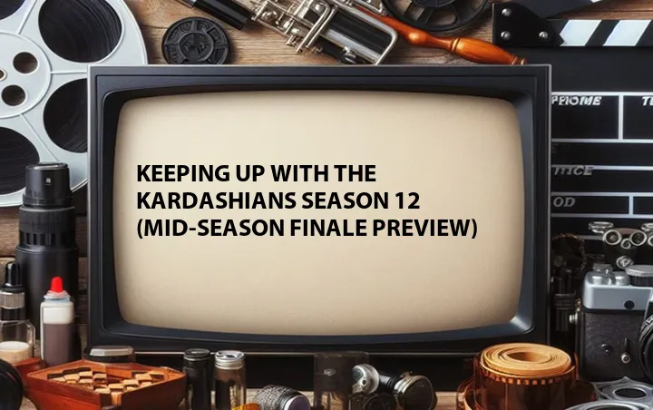 Keeping Up with the Kardashians Season 12 (Mid-Season Finale Preview)