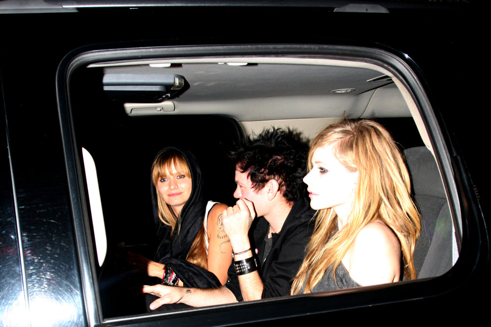 Pics Exes Avril Lavigne And Deryck Whibley Hanging Out Together