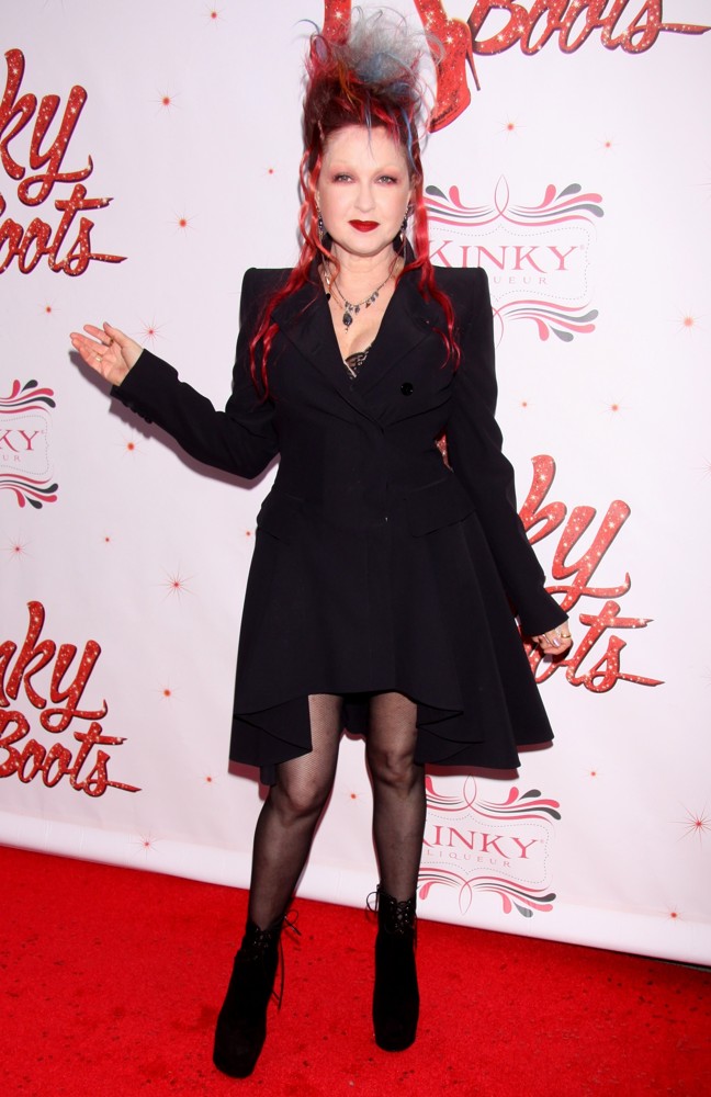 Cyndi Lauper Picture 37 The Broadway Premiere Of Kinky Boots Arrivals 4597