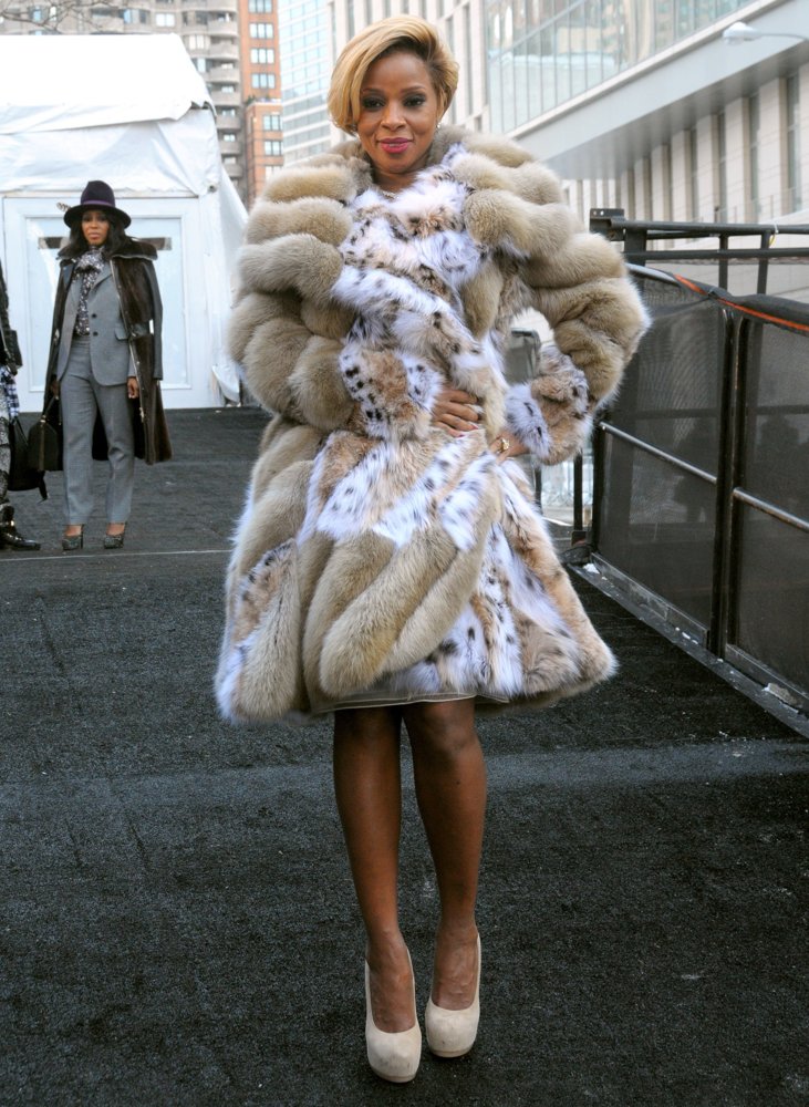 Mary J. Blige Picture 188 - Mercedes-Benz Fashion Week Fall 2014