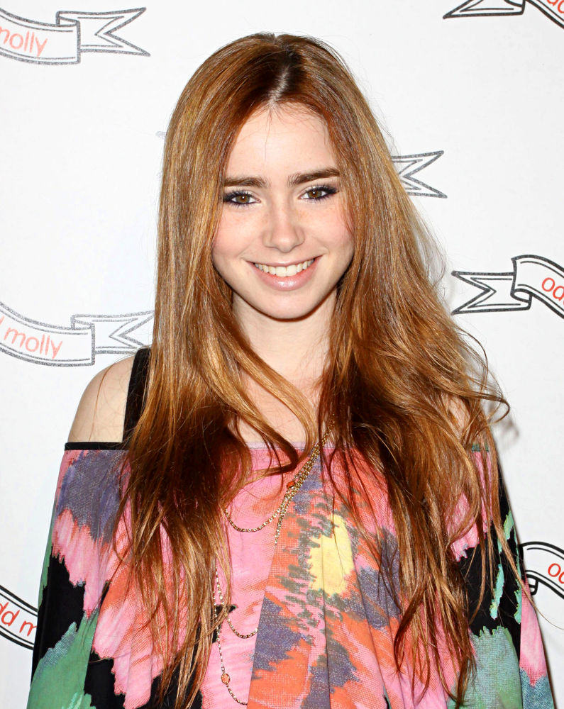 lily collins picture 4 - odd molly flagship store opening - arrivals