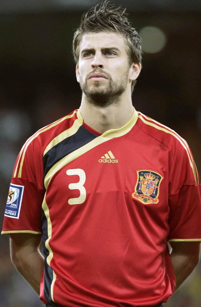 Gerard Pique Picture 1  Gerard Pique Playing on The Match of Spain vs 