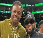 Metro Boomin Hangs Out With Paul Pierce Courtside at NBA Finals