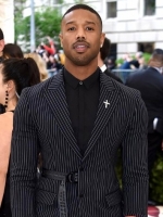 Michael B. Jordan Channels 'Black Panther' Vibes at Met Gala in Off-White –  The Hollywood Reporter