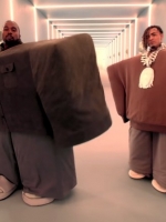 Kanye West And Lil Pump Channel Roblox Characters In Meme Worthy I Love It Music Video - new roblox kanye memes pasa memes adele givens memes kanye