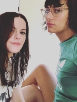 Emily Hampshire Teddy Geiger Split - Teddy Geiger Makes Public Engagement To Emily Hampshire