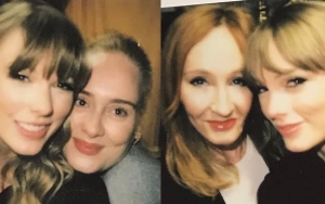 Taylor Swift Starstruck as She Meets Adele and J.K. Rowling at Concert