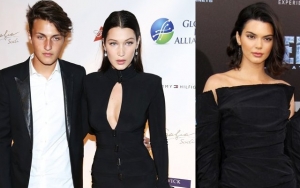 Video Anwar Hadid Ditches Sister Bella To Kiss Kendall