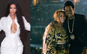 Kim Kardashian Attends Beyonce and Jay Z's Los Angeles Show After Ending Feud