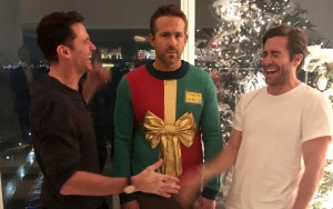 Ryan Reynolds Is the Laughing Stock of Hugh Jackman and Jake Gyllenhaal for His Ugly Sweater