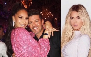 Robin Thicke's Fiancee Gives Sign of Approval to Khloe Kardashian Romance Rumors