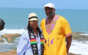 Steve Harvey and Marjorie Tearfully Remember Their 'Ancestors' During Visit to Ghana Slave Castle