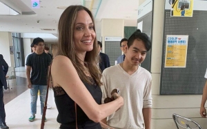 Video: Angelina Jolie 'Trying Not to Cry' as She Drops Son Maddox Off at South Korean College