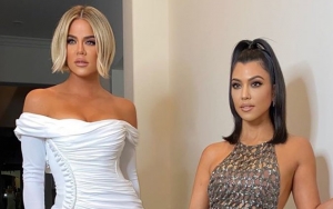 Kourtney Kardashian Takes a Jab at Khloe for 'Ditching' Her at Oscars After-Party