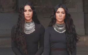 Kourtney Kardashian Spills Kim's DIY Secret to Her Cool Hair Color in Throwback Photo