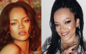 Rihanna Clowns Her Look-Alike With 'R9' Joke