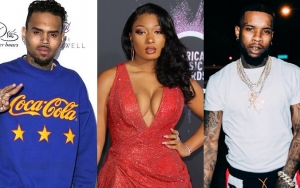 Chris Brown Urges People to Leave Him Out of Megan Thee Stallion and Tory Lanez's Drama
