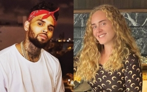 Chris Brown Partying With Adele During Late-Night Visit to Her House