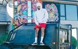 Chris Brown Shows Off New Monster Truck From Kanye West