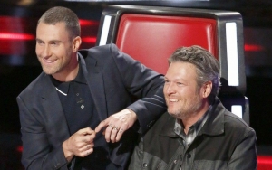 Blake Shelton Roasts Maroon 5's Songs When Saying Adam Levine Should Be His Wedding Singer