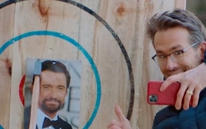 Ryan Reynolds Feels 'So Good' After Throwing Axe at Hugh Jackman's Photo on Snapchat Series