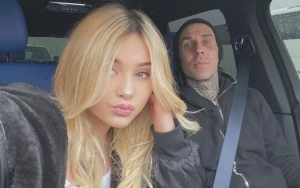 Travis Barker Gets All His Face Tattoos Covered Up With Makeup by His Daughter