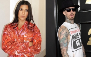 Kourtney Kardashian Has Hilarious Reaction to Travis Barker-Influenced Punk Style Trolling Video