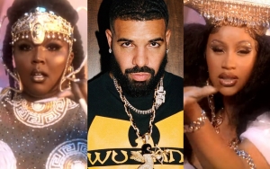 Lizzo Hilariously Reveals She Has 'Yet' to 'F**k' Drake in 'Rumors' ft. Cardi B